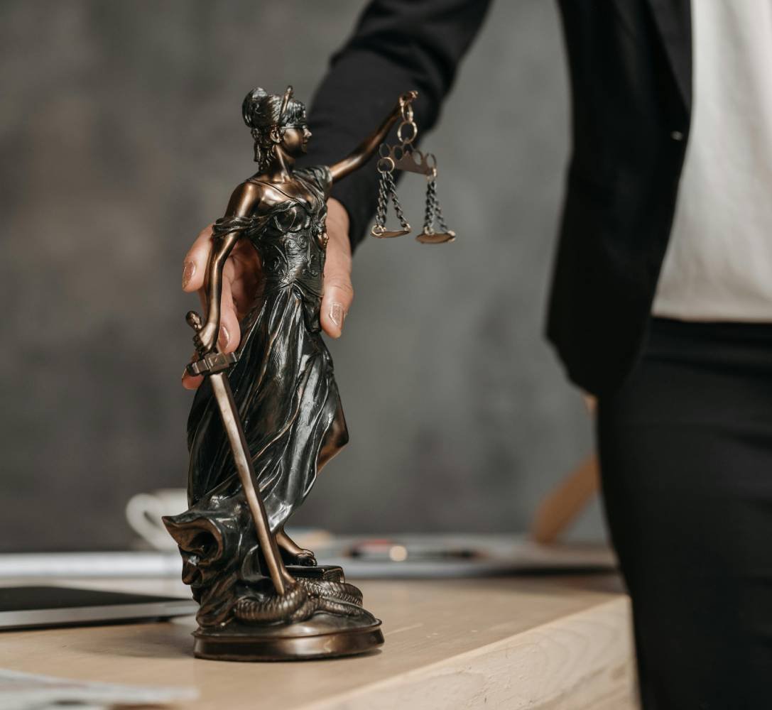 Client discussing removal defense options with an attorney